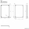 Caixa Plástica PB-112/2 - Patola - Caixa 16
