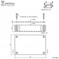 Caixa Plástica PB-108/2 - Patola - Caixa 28