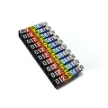 Identificador Para Cabos 4/6mm -  Anilhas Numéricas - 12.92.38 - Speedlan