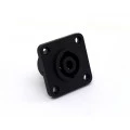 Conector SpeakOn Quadrado Fêmea para Painel 4 Vias - JL33050
