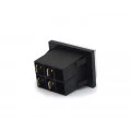 Chave Gangorra / Tecla Bipolar com Trava e com Proteção cor Vermelha 15A/250V 30.223 Liga/Desliga M2FT2EE3G - Margirius