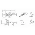 Terminal para Conector Micro Fit Macho JS-3024-TM - Unitário