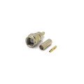 Conector SMA Macho Reto Cabo Crimpagem RG 174 Pino Fêmea - 3053 - Gav 45 - KLC