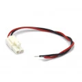 Conector para Bateria 2 vias Fêmea com Cabo de 15cm, suporta Corrente de 20A - ELP-2P - 31271