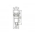 Chave Push-Button com 2 Terminais 1A/125Vac Ou 0,5A/250Vac Normalmente Aberta nas Cores AM/PT/VD/VM - DS-323