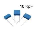 Capacitor Poliéster Film 10KpF ( 0.01uF / 10nF / 103 ) Série B32521 - Epcos - 250V a 630V