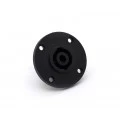 Conector SpeakOn Circular Fêmea para Fixação  4 Vias - JL33049