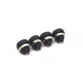 Chave Push-Button com 2 Terminais 3A/250Vac Desliga/(Liga) - PBS-33B - Diversas Cores - Jietong