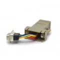 Adaptador DB09 Fêmea para Conector RJ45 8P8C -34115 - Connfly