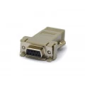 Adaptador DB09 Fêmea para Conector RJ45 8P8C -34115 - Connfly
