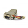 Adaptador DB09 Fêmea para Conector RJ45 8P8C -34115 - Connfly