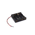 Suporte para 4 Baterias AA Tipo Canoa com Rabicho - 34345