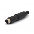 Conector Mini Din Macho 8 Pinos com Rabicho - 35279 