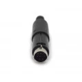 Conector Mini Din Macho 8 Pinos com Rabicho - 35279 