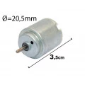 Mini Motor DC RE-140RA-18100 3v 11000RPM 21*25mm