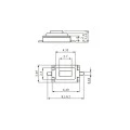 Chave Táctil SMD com 2 Terminais 3x6x2,5mm Vermelho 180º - KFC-A06