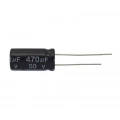 Capacitor Eletrolítico de 470uF - 10V a 450V