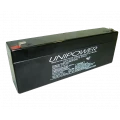 Bateria Chumbo-Ácida Regulada por Válvula (VRLA) UP1223 (12V 2,3Ah) Unipower