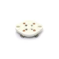 Soquete para Válvula de 4 Pinos Cerâmico (Solda Fio) - 4PIN