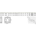 Microventilador RT-080 Bivolt 120/230VDC 80x80x38mm Rolamento - 51.102 - Nework