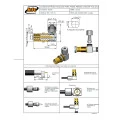 Conector IEC 169-13 Tipo 1.6/5.6 Fêmea Angular Cabo Painel Prensa Cabo 0.3/1.8 - 60318 - Gav 85 - KLC