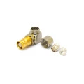 Conector IEC 169-13 Tipo 1.6/5.6 Fêmea Angular Cabo para Painel Prensa Cabo 0.4/2.5 - 60425 - Gav 76 - KLC