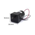 Motor com Redução 24V 1,1A  21 RPM - 60ZY75-2430/60JB50K-120G - Cód. Motor 52