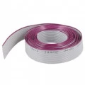 Cabo Flat Cinza 28AWG de 10 Vias DS1057-10/A282R - Rolo com 76 Metros