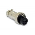 Conector Mini Mike Fêmea - 2 a 7 Vias - YLF001/XP