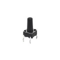 Chave Táctil 6x6x11mm com 4 Terminais 180º