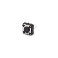 Chave Táctil com 2 Terminais 6x6x4,3mm 180º - KFC-A06