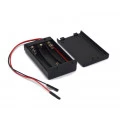 Suporte para 3 Pilhas AAA com Tampa - 719572-18-015 F