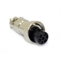 Conector Mini Mike Fêmea - 2 a 7 Vias - YLF001/XP