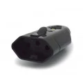 Tomada PAD Preto 2P+T 10A/250V - 8321460