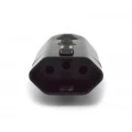 Tomada PAD 2P+T 20A/250V Preto - 8321470