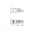 Conector Winsta Fêmea 2 Pólos - 890-222 - Wago