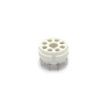Soquete para Válvula de 8 Pinos (Octal) Cerâmico (Solda em Placa - PCI) - 8PINPC