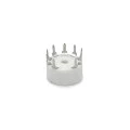 Soquete para Válvula de 9 Pinos (Noval) Cerâmico (Solda em placa - PCI) - 9PINPCF