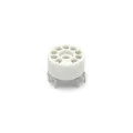 Soquete para Válvula de 9 Pinos (Noval) Cerâmico (Solda em placa - PCI) - 9PINPCF