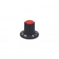 Knob Estriado Numerado (0-10 - Diversas Cores - AD-1426 - Adelmetal