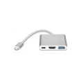 Adaptador USB Tipo-C 3 em 1 - FL-136