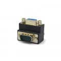 Adaptador VGA DB15 MachoxFêmea 90º 