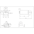 Motor DC 12V 6.800 RPM Cód. Motor 07