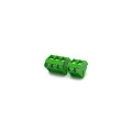 Conector Verde Multipolar AK300 Passo de 5,00mm - 2 a 3 Vias - Phoenix Mecano