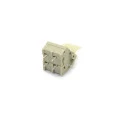 Conector Cinza Multipolar Fixo AK3001.02FD de 2 Vias - Passo 5,0mm - Phoenix Mecano