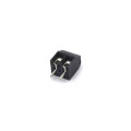 Conector Preto Multipolar AK550-02DS Fêmea 180º (Vertical) de 2 Vias - Passo 3.5mm - Phoenix Mecano