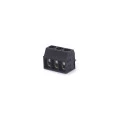 Conector Preto Multipolar AK550-03DS Fêmea 90º (Horizontal) de 3 Vias - Passo 3.5mm - Phoenix Mecano