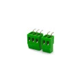 Conector Verde Multipolar AK700 Horizontal Passo de 5.00mm - 2 e 3 Vias - Phoenix Mecano