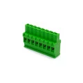 Conector Verde Multipolar AKZ1110 Fêmea - Passo 5,08mm - 2 a 16 Vias - Phoenix Mecano