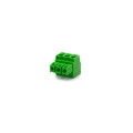 Conector Verde Multipolar AKZ1550 Fêmea Passo 3,81mm - 2 a 16 Vias - Phoenix Mecano